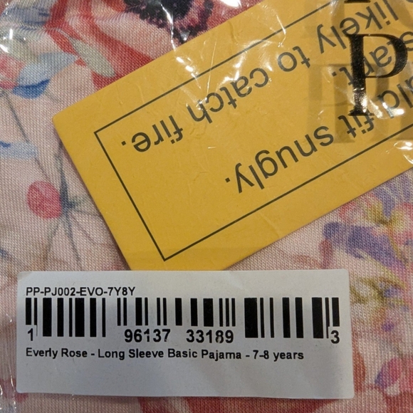 Posh Peanut Everly Rose pajamas - Picture 3 of 4